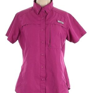 Columbia Women's Pink Short Sleeve Shirt